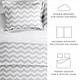 preview thumbnail 14 of 15, Soft Essentials Oversized Arrow Pattern 3 Piece Duvet Cover Set