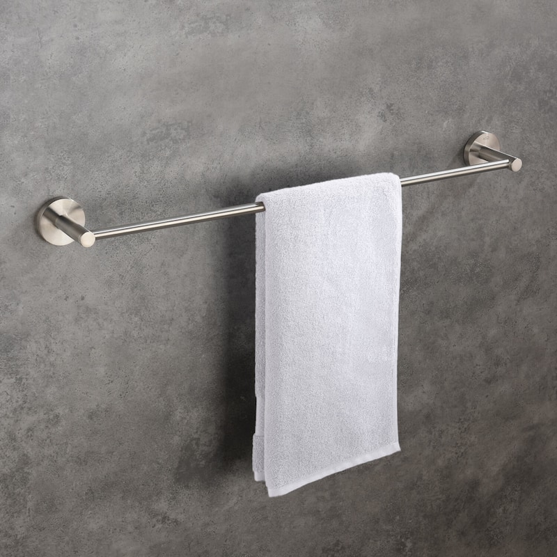 Circular 24 inch Bathroom Towel Bar