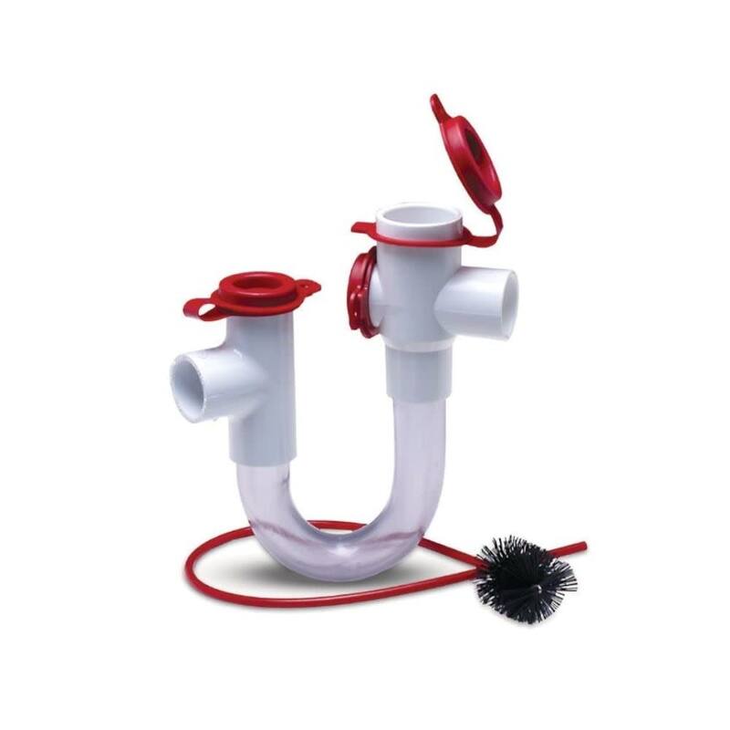 Rectorseal 83114 EZ Trap EZT113B - Standard Condensate Trap with Brush - Black