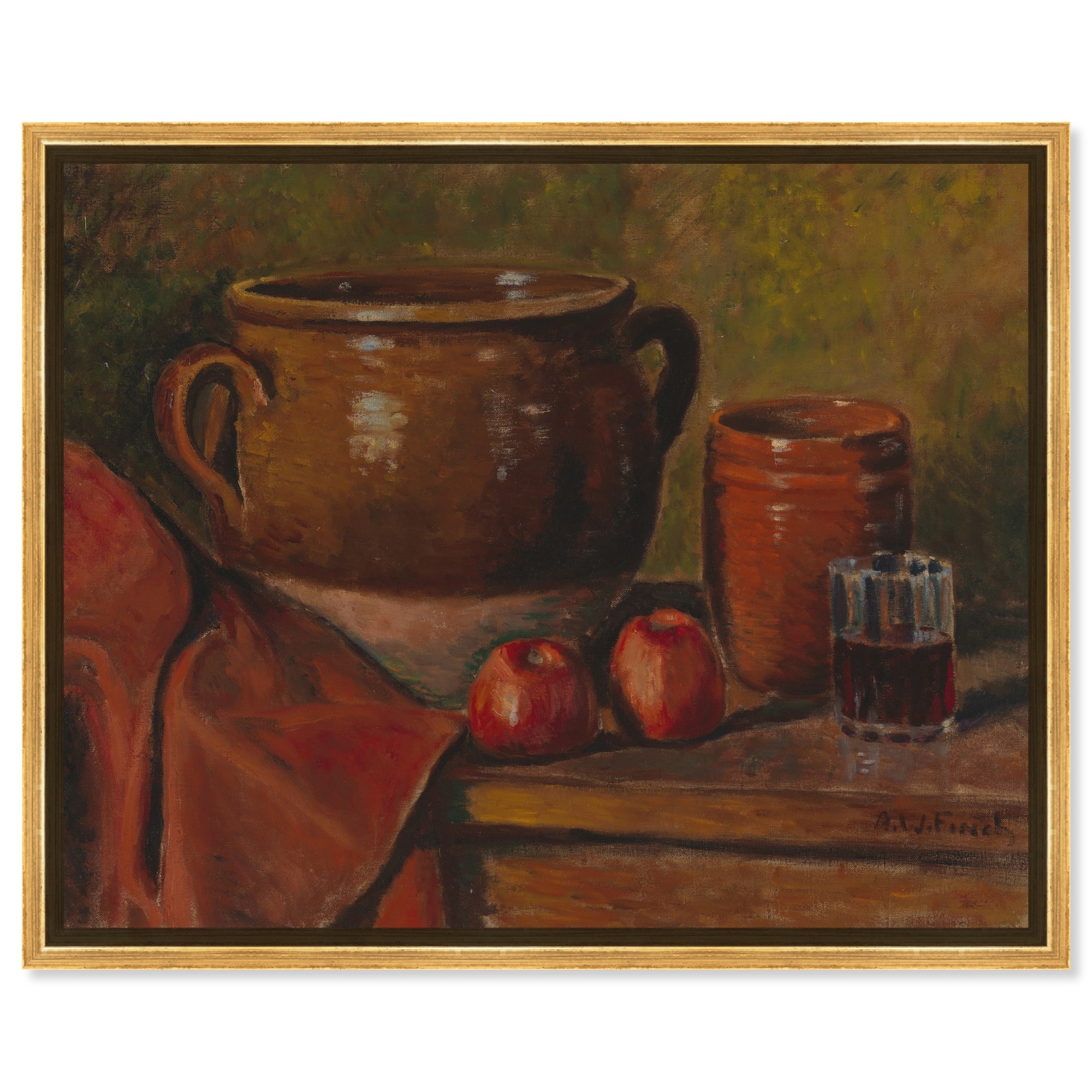 Still Life 1923 Canvas Vintage Kitchen Wall Art by Art Remedy
