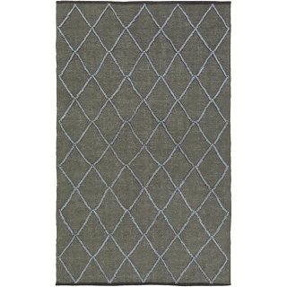 signature Sequel lime Hand-Woven Liana Jute Area Rug - Overstock - 10986979