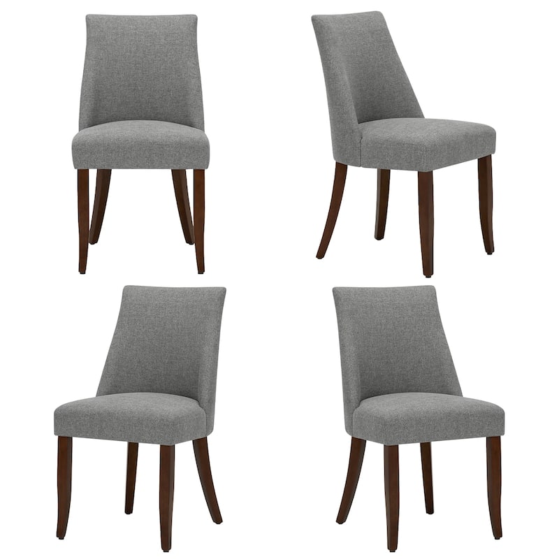 RENEWLINE Contemporary Dining Chair（Set of 2/4/6 - Upholstered Backrest & Wood Frame