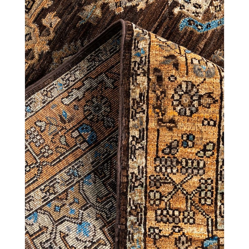 Serapi, One-of-a-Kind Hand-Knotted Area Rug - 4' 2" x 5' 6"