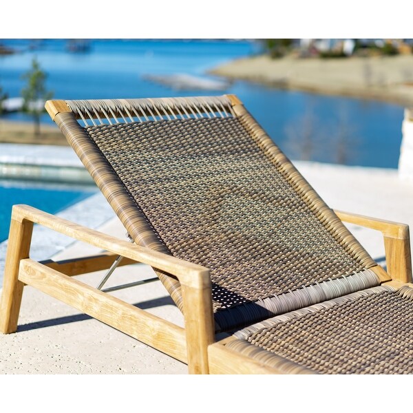 teak outdoor lounge