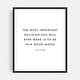 Typography Black White Quotes Sayings Voltaire Art Print/Poster - Bed ...