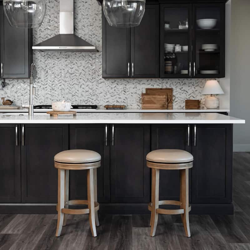 Maven Lane Eva Swivel Kitchen Stool