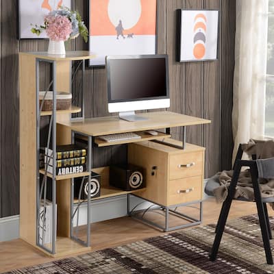 Home Office Desk Study Writing Workstation, Modern Computer Desk