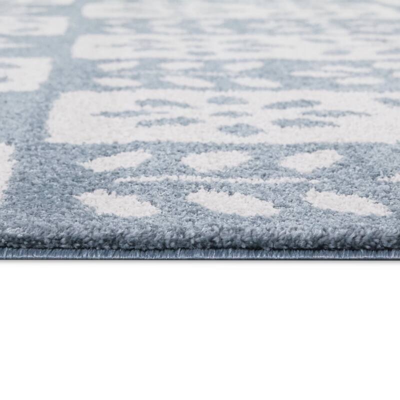 Karol Modern Floral Area Rug