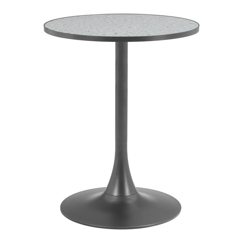 Bite Bistro Table Gray & Black