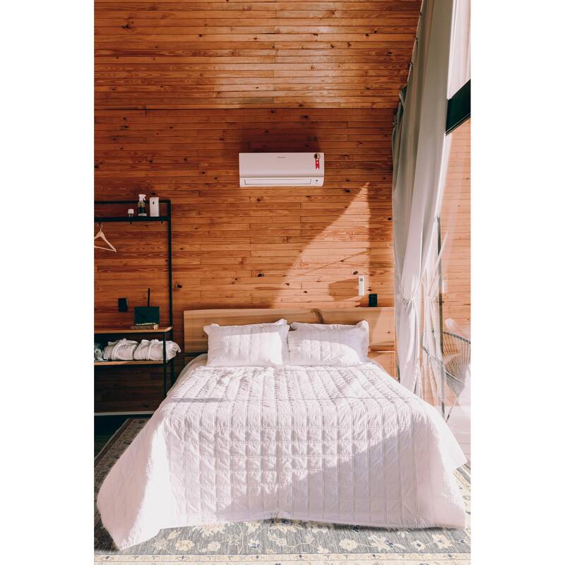 ECARPETGALLERY Hand-knotted Modern Oushak Grey Wool Rug - 9'1 x 12'3