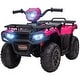 preview thumbnail 4 of 10, Electric 12V Battery Powered Kids Quad ATV Ride On Car with 2.5 mph Speed, AUX Port, USB Charging, and LED Headlights