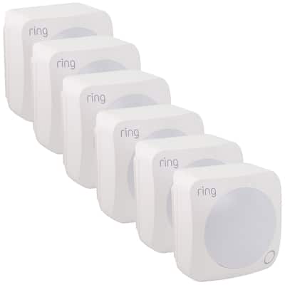 6x Ring Alarm Motion Detector (Base Station Required) 2nd Gen
