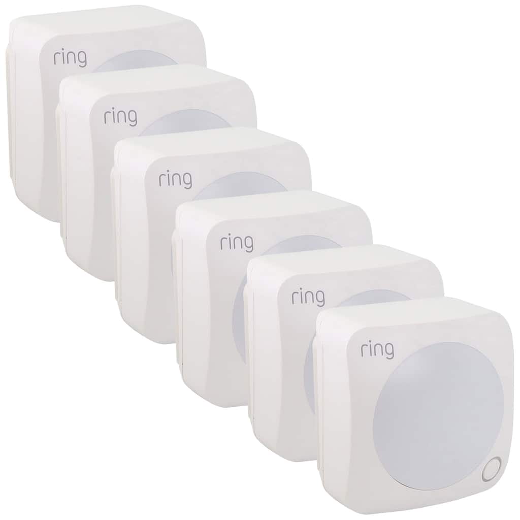 6x Ring Alarm Motion Detector (Base Station Required) 2nd Gen