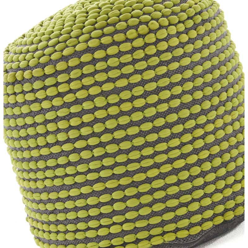 River Water Resistant Handcrafted Cylindrical Pouf