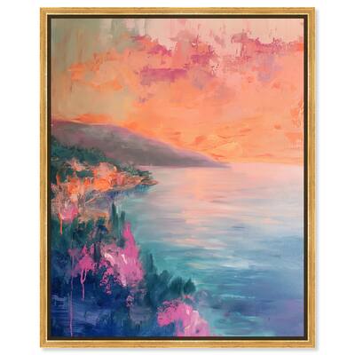 Tropical Twilight III Canvas by Art Remedy