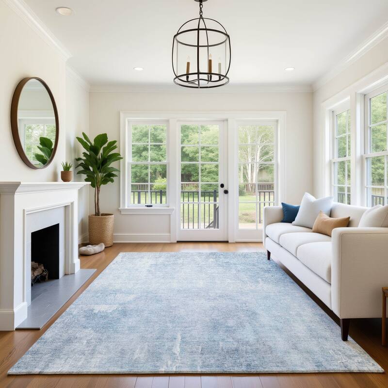 Premium Washable Super Soft Modern Watercolor Mayfield Rug