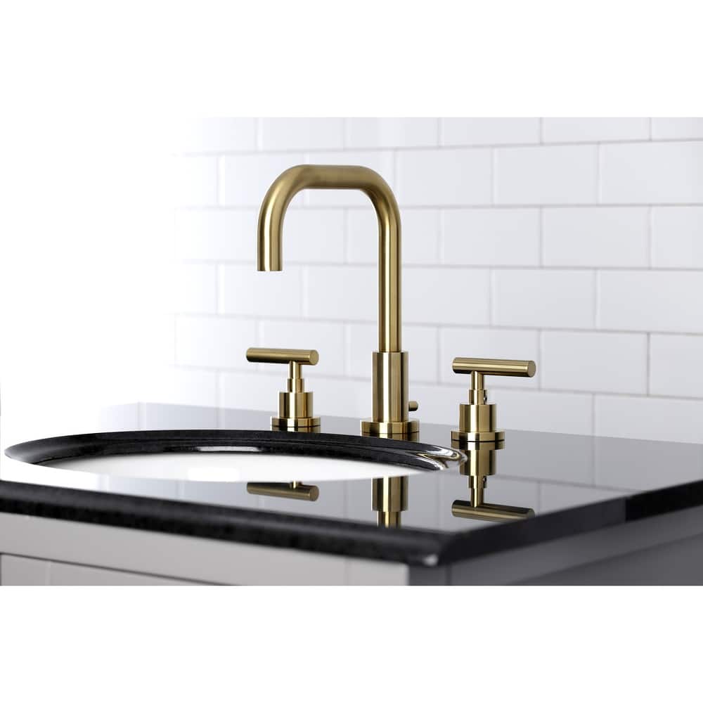 Kingston Brass Manhattan 8 in. Widespread Bathroom Faucet