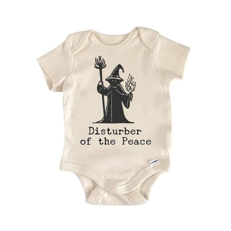 Fantasy Wizard Movie Tv - Baby Boy Girl Clothes Infant Bodysuit Funny Cute Newborn - Blue - 0-3M