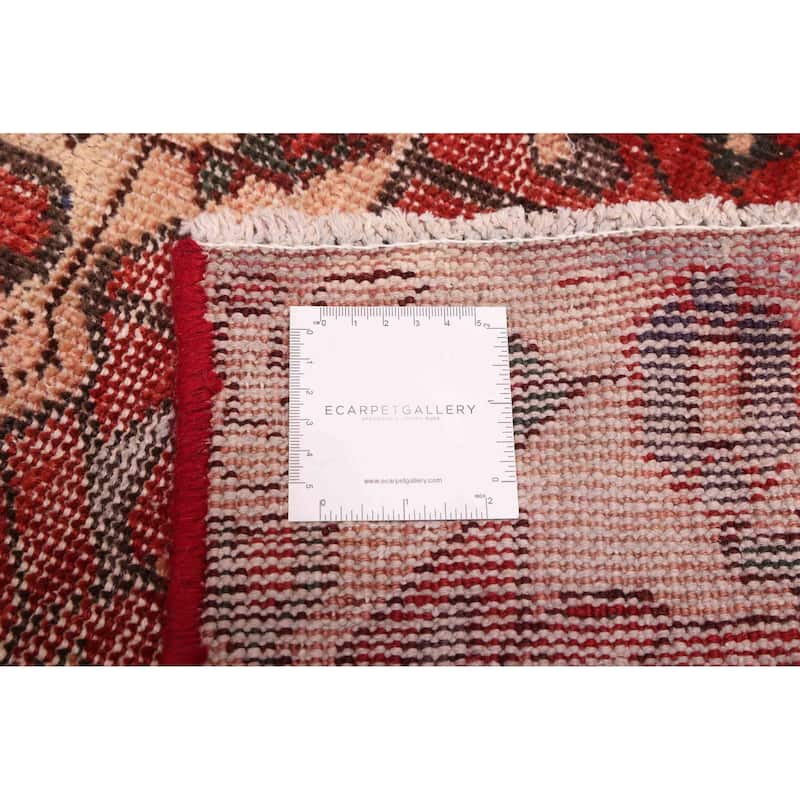 ECARPETGALLERY Hand-knotted Antalya Vintage Red Wool Rug - 5'2 x 9'9