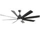 preview thumbnail 73 of 128, Sofucor 52/66/72/76/84Inch Large Ceiling Fan with Dimmable LED Light ,Remote&APP Control,8 Blades for Large Living Room,Porch
