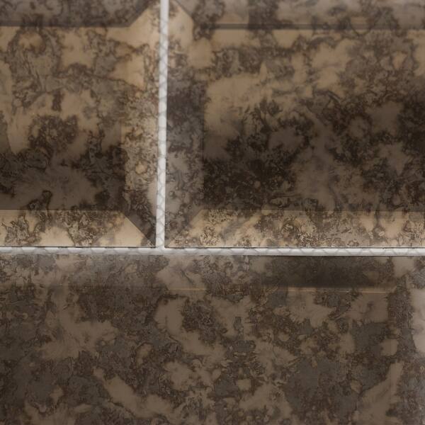 Bronzed Jewelled Glass Mosaic Tile SAMPLE Bronzed Jewelled Glass Mosaic Tile SAMPLE