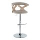 preview thumbnail 63 of 141, Carson Carrington Viby Adjustable Bar Stool with Rounded T Footrest (Set of 2)