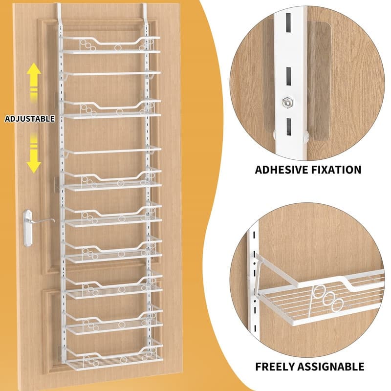 8-Tier Over The Door Pantry Organizer