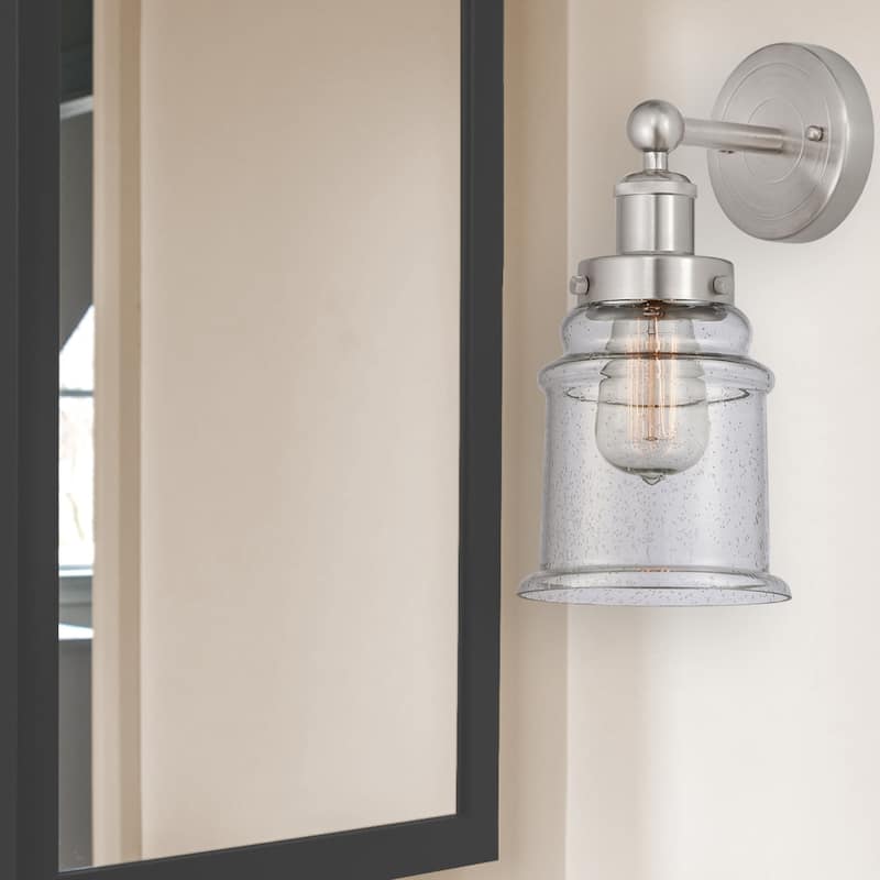 Innovations Lighting 616-1W-13-6 Canton Sconce Canton 13" Tall Wall