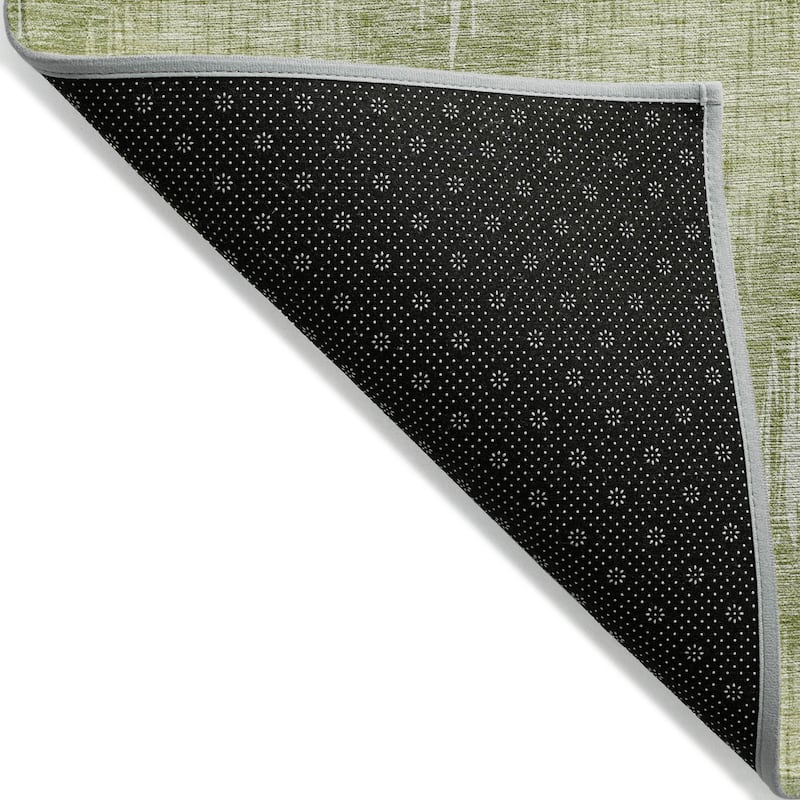 Machine Washable Indoor/ Outdoor Chantille Contemporary Geo Rug