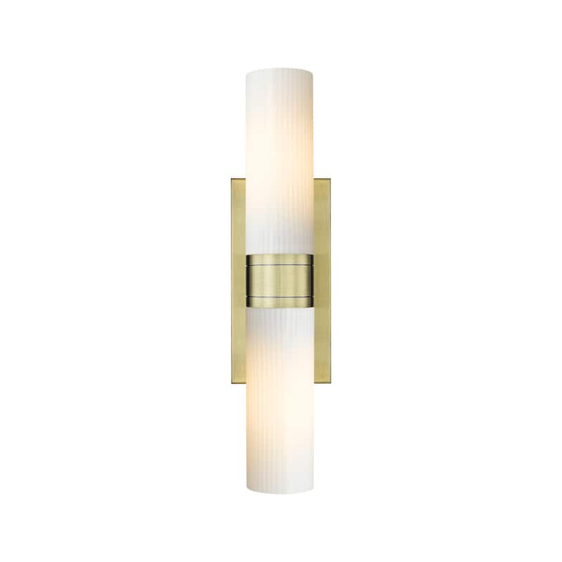 Innovations Lighting Ballston Urban - 2 Light 8" Wall-Mounted Bath Vanity Light