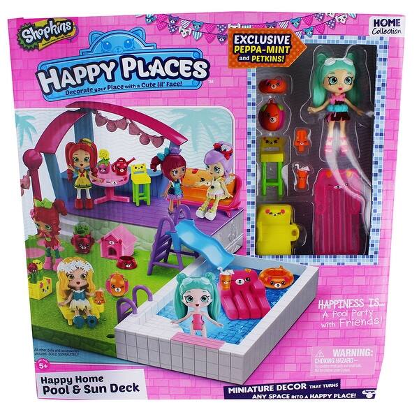 Shop Shopkins Happy Places Pool Playset Multi Overstock 13895653