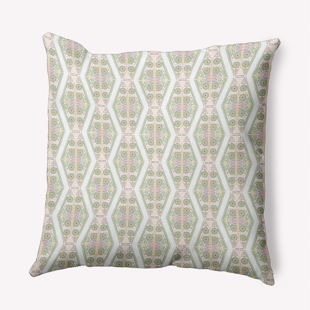 Detailed Geo Decorative Throw Pillow