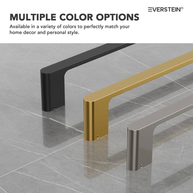4-Piece Bathroom Hardware Accessories Set, Wall Mount Towel Bar, Toilet Paper Holder, Hand Towel Rack 1 Towel Hooks