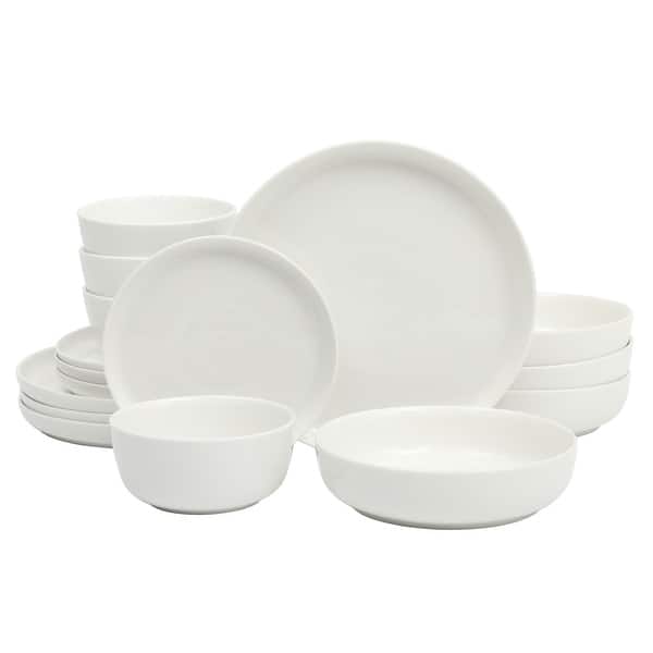 Gibson Home Oslo 16 Piece Dinnerware Set - White