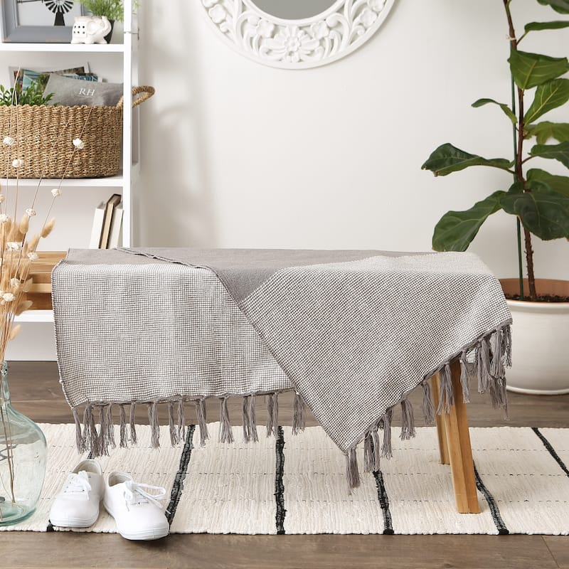 Urban Cityscape Border Throw 50x60