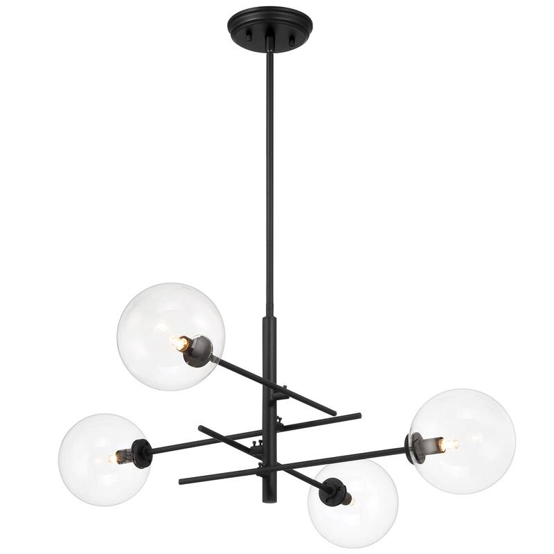 Caucy 4-Light Sputnik Modern Chandelier-UL - 32 inches