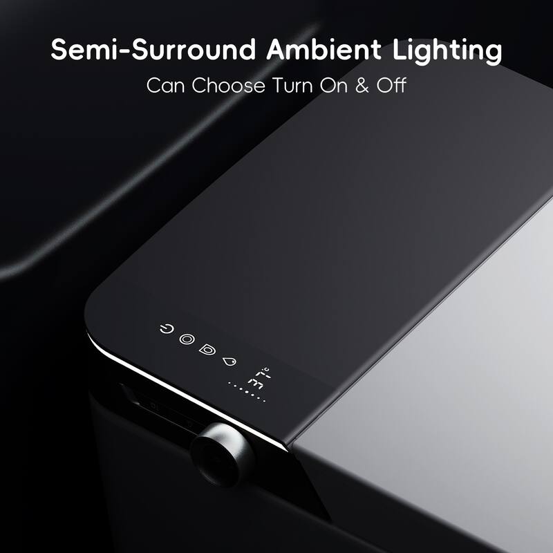 Smart Toilet with Bidet & Auto Open/Close Lid