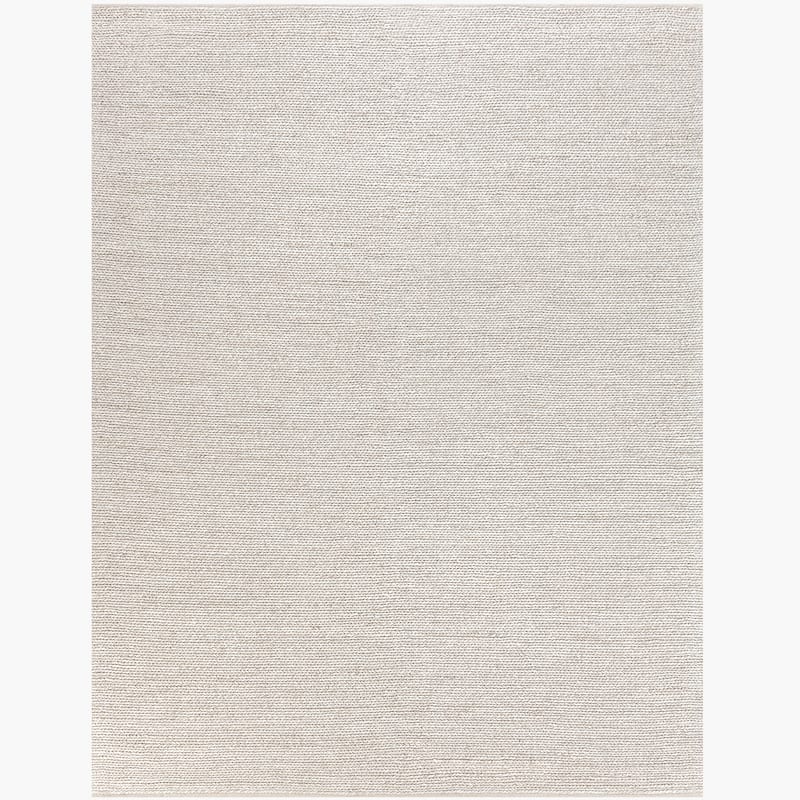 Ben Soleimani Performance Braided New Zealand Wool Hand Woven Rug - Cream - 6' x 9'