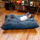 preview thumbnail 36 of 95, Jaxx 5.5' Huge Bean Bag Floor Pillow and Lounger for Adults - Microsuede