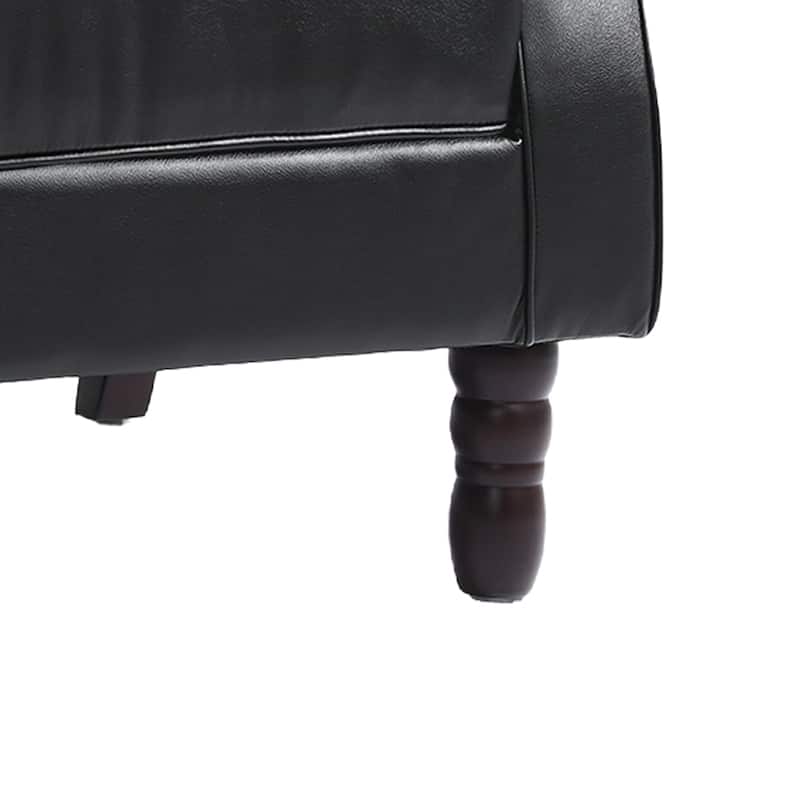Tufted Wingback Upholstered Accent Chair for Living room