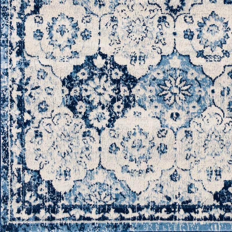 Livabliss Estee Vintage Trellis Area Rug