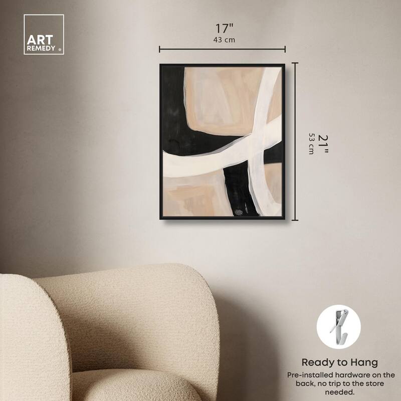 Subline Strokes I Canvas by Art Remedy