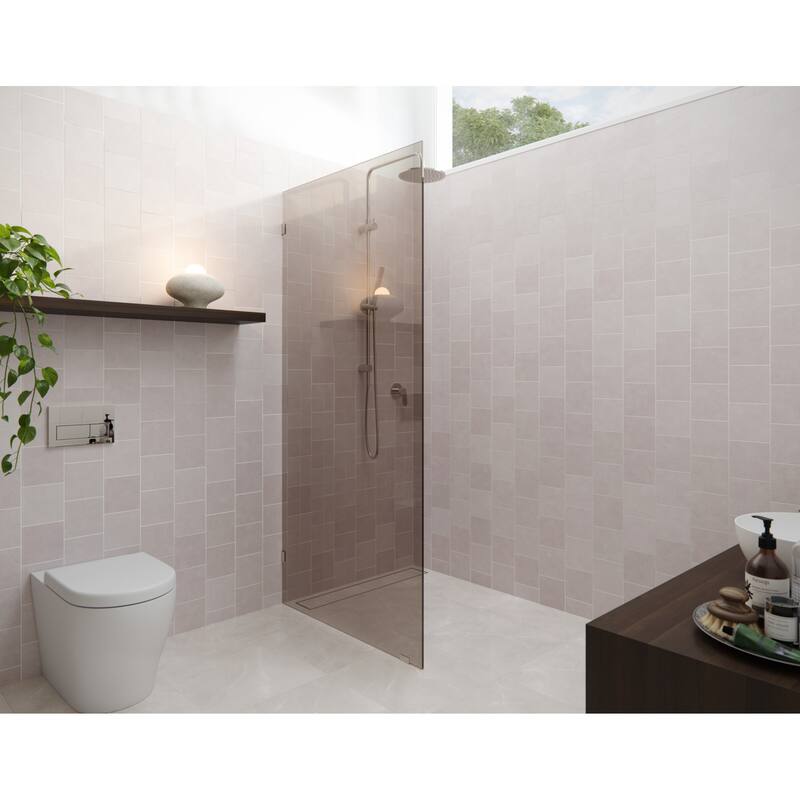 Glass Warehouse BTSFP-30 Ursa 78" High x 30" Wide Shower Screen
