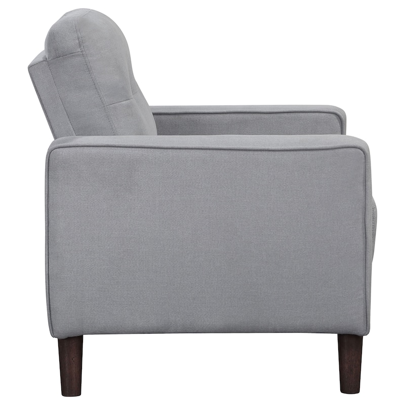 Bowen Upholstered Track Arms Tufted Chair
