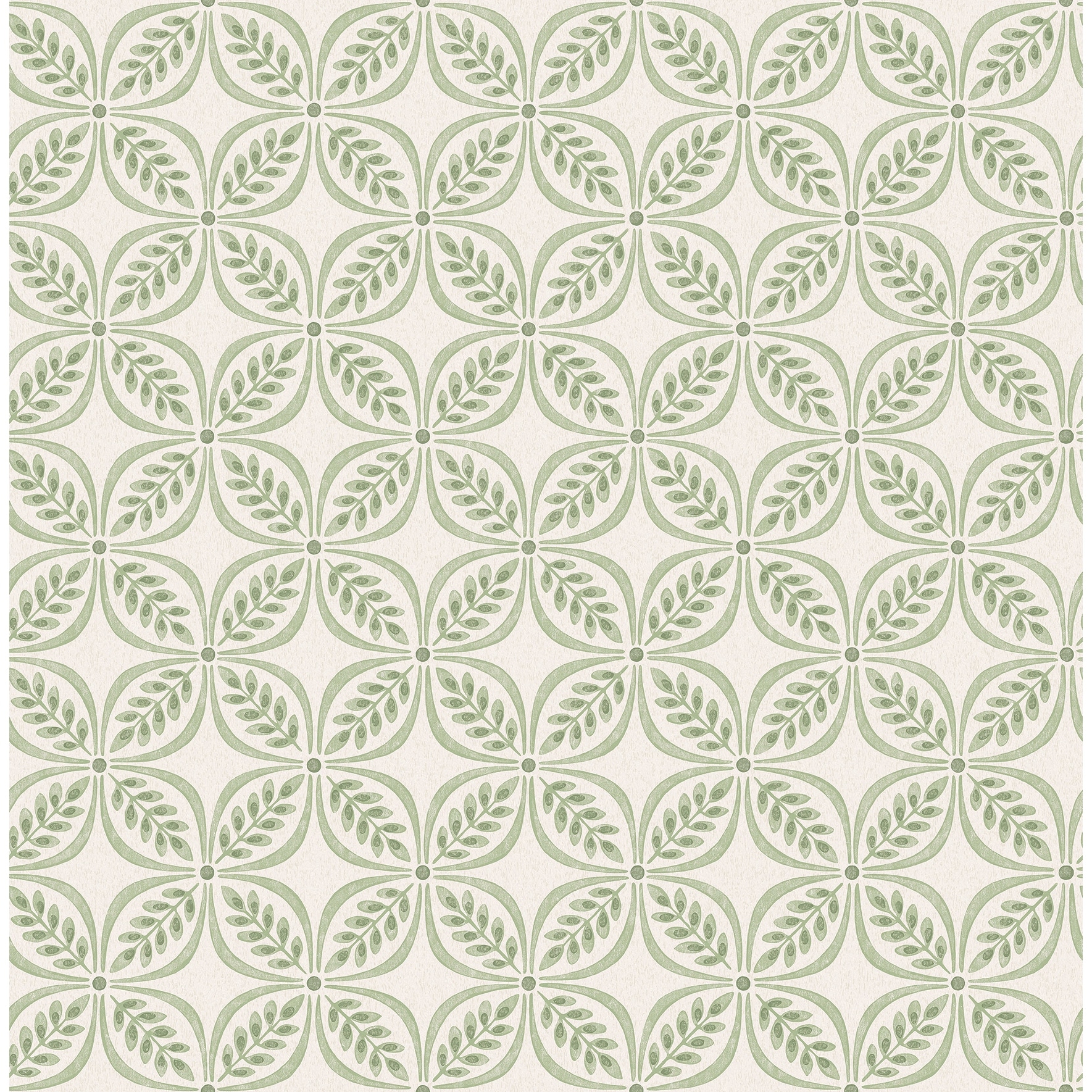 Morgrove Green Trellis Wallpaper