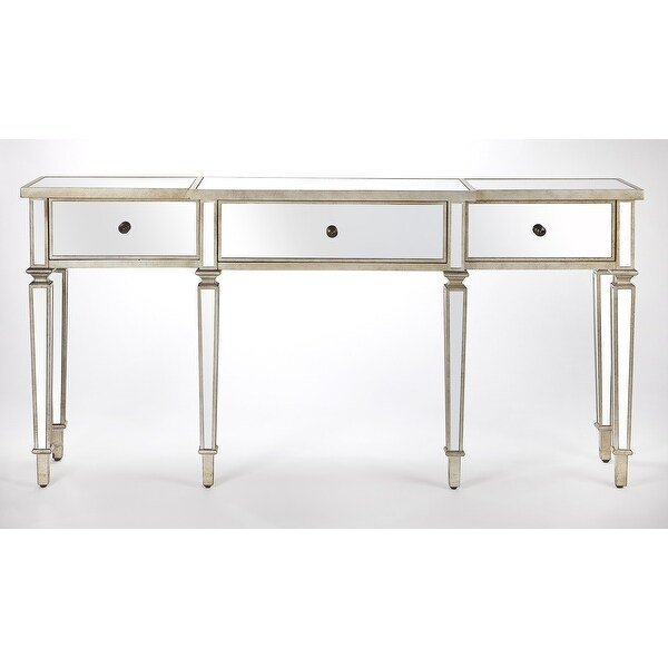 Hayworth mirrored hotsell console table