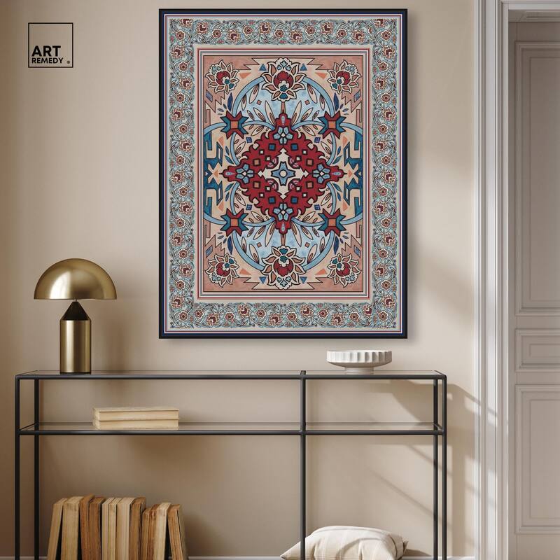 Ornamental bloom Canvas by Art Remedy