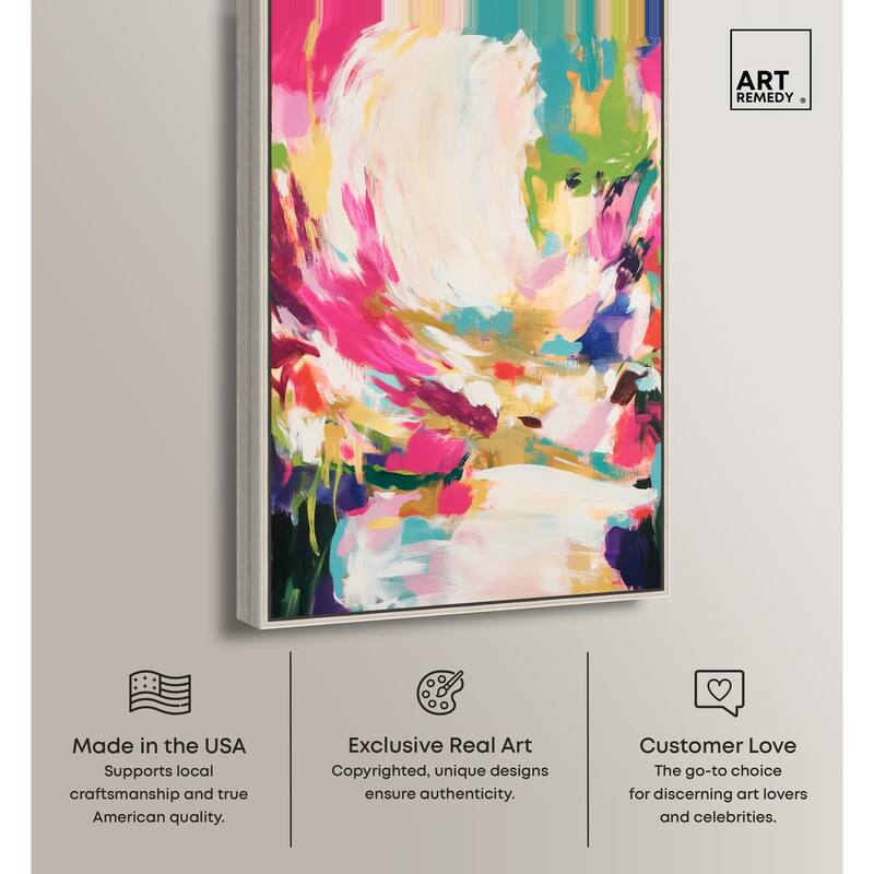 Deep Bloom II Canvas by Art Remedy