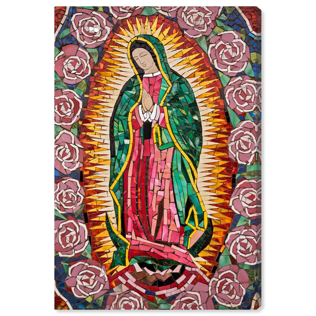 Mother of Mosaic Canvas by Art Remedy, Gallery Wrapped