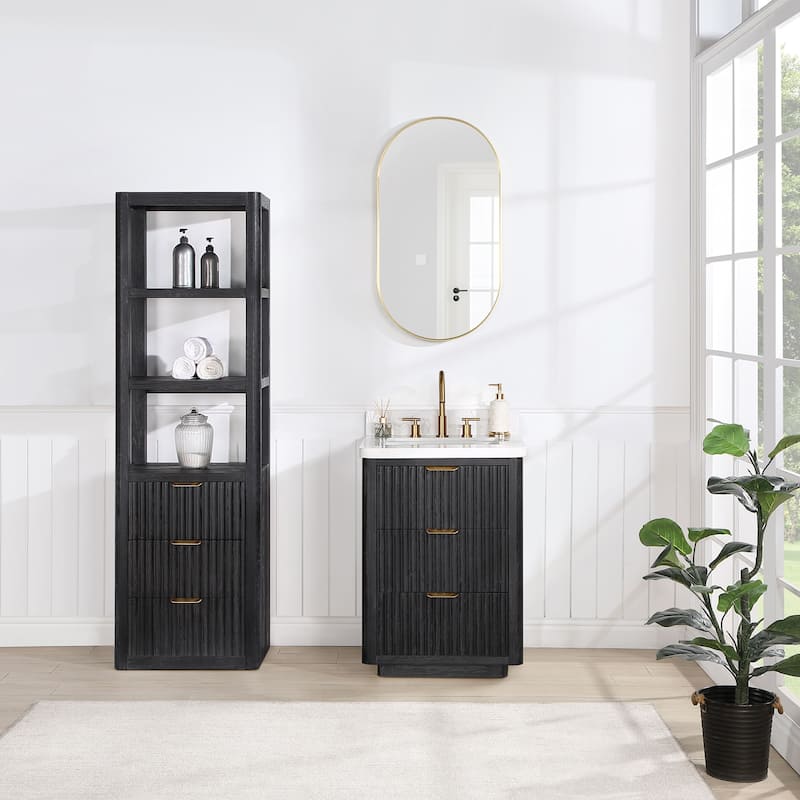 Cadiz 22 in. Storage Cabinet for Bathroom and Living Room